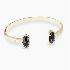 KENDRA SCOT Elton Bracelet, Black Opaque